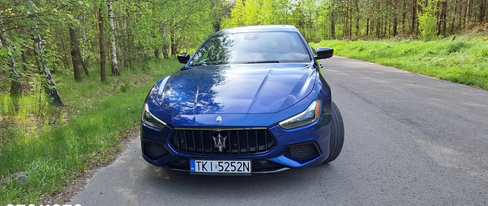 Maserati Ghibli cena 299000 przebieg: 16100, rok produkcji 2021 z Pasłęk małe 742